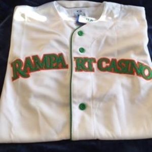 VINTAGE RAMPART CASINO BASEBALL JERSEY SHIRT